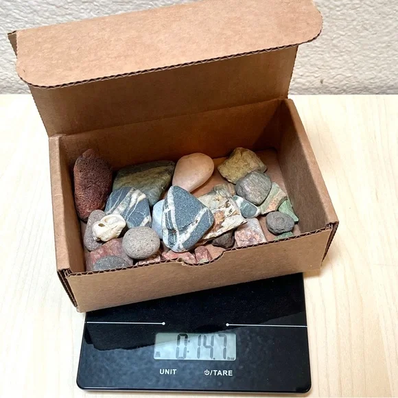 Rock Set: beauties from NM & AK. To collect or tumble or decorate with. Set A - Picture 3 of 14